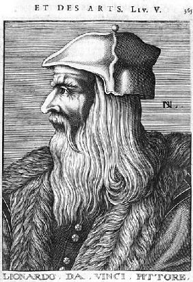 Portrait of Leonardo da Vinci (1452-1519)