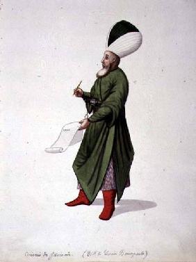 Scribe to the Janissary Commanders, Ottoman period