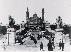 The Pont d''Iena and the Palais du Trocadero, Paris, c.1900