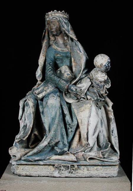 The Virgin and Child, from Notre-Dame de Grace from French School