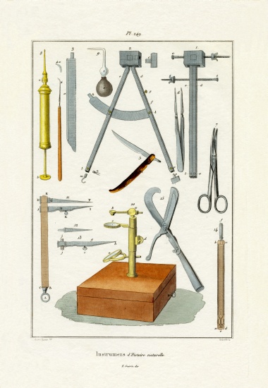 Instruments from French School, (19th century)