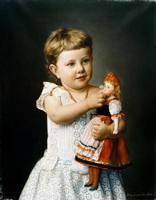 The Artist's Granddaughter, Olga Graupenstein