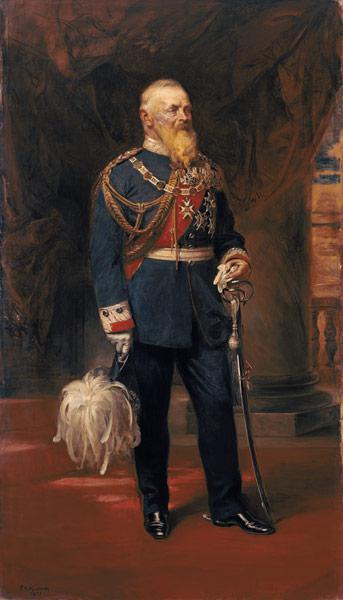 Portrait prince regent Luitpold of Bavaria