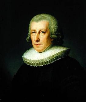 Portrait of Pastor Johann Bernhard Klefeker