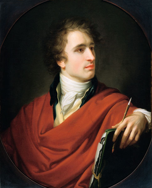 Portrait of the painter Joseph Karl Stieler from Friedrich Heinrich Füger