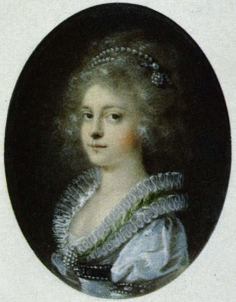 Elisabeth Wilhelmine from Friedrich Heinrich Füger