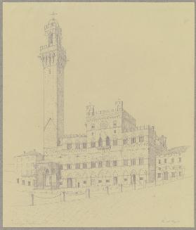 Der Palazzo Pubblico in Siena
