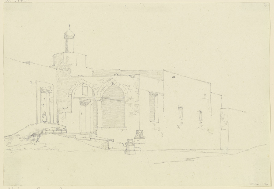 Kleine ägyptische Moschee from Friedrich Maximilian Hessemer