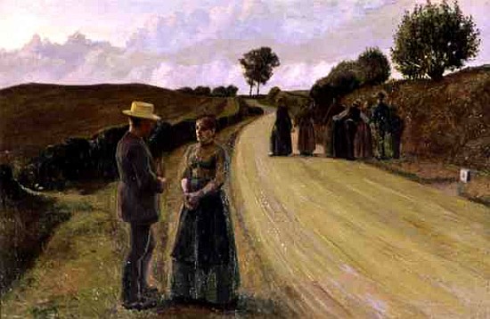 Love Making in the Evening, 1889-91 from Fritz Syberg
