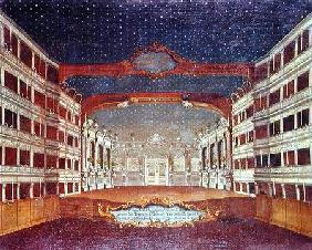 Interior of the San Samuele Theatre, Venice