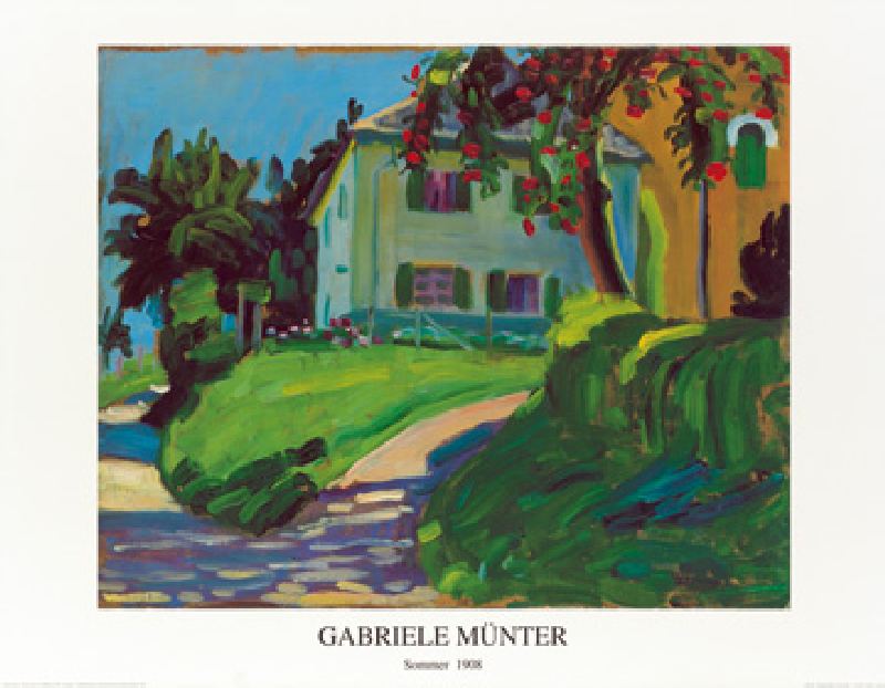 Sommer 1908 (Haus mit Apfelbaum) from Gabriele Münter