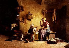 When feeding the Babies. from Gaetano Chierici