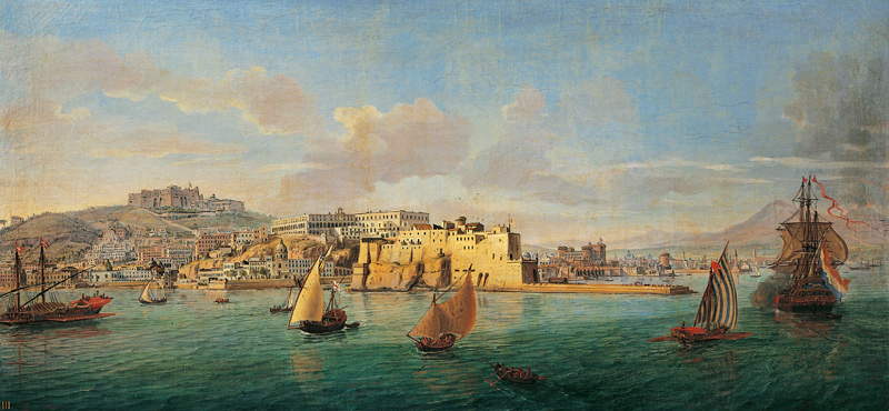 View of Naples from Gaspar Adriaens van Wittel