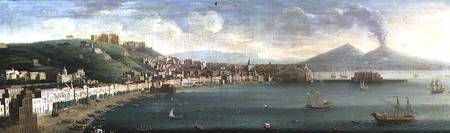 View of Naples from the west from Gaspar Butler