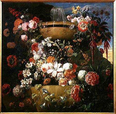 Basin and Flowers from Gaspar Peeter the Younger Verbruggen
