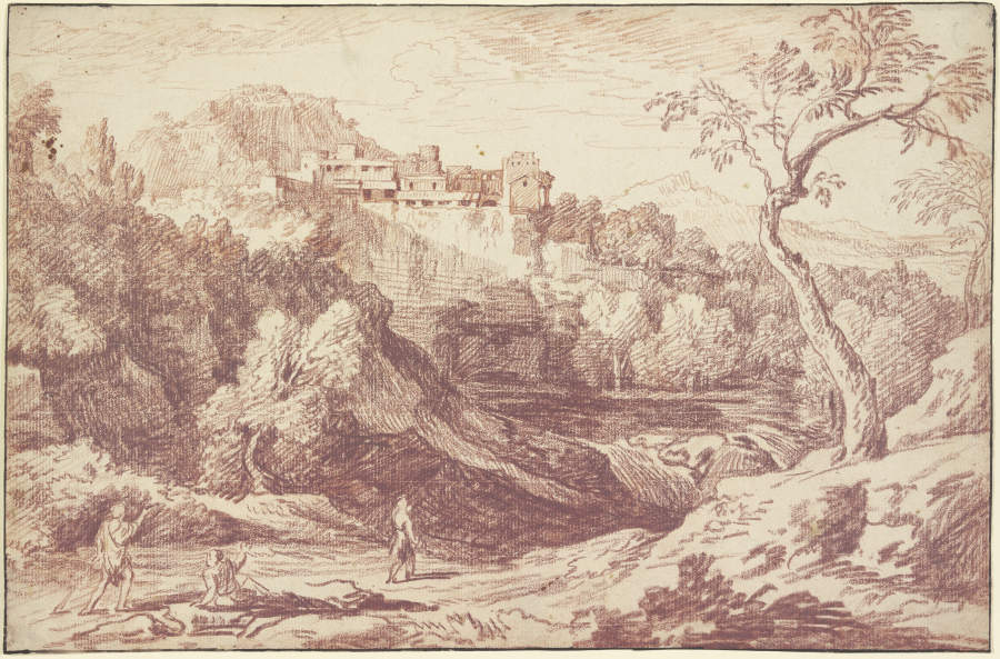Classical landscape from Gaspard Dughet