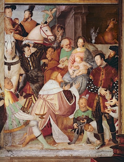 Adoration of the Magi, c.1532-35 from Gaudenzio Ferrari
