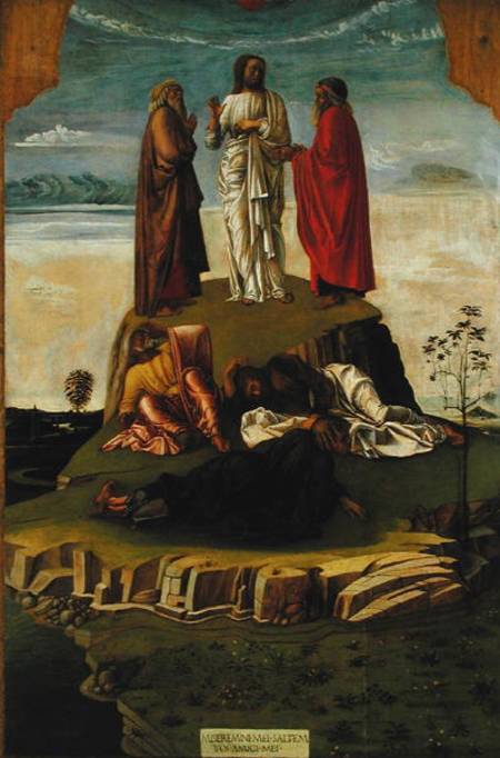 Transfiguration of Christ on Mount Tabor from Gentile Bellini