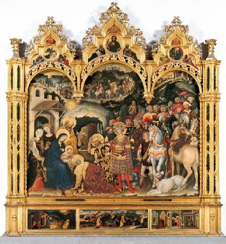Adoration of the Magi (altarpiece) (for details see 69436 and 69438)