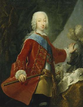 Bildnis eines Gentleman, wahrscheinlich des Großherzogs Peter Fjodorowitsch, späterer Zar Peter III.