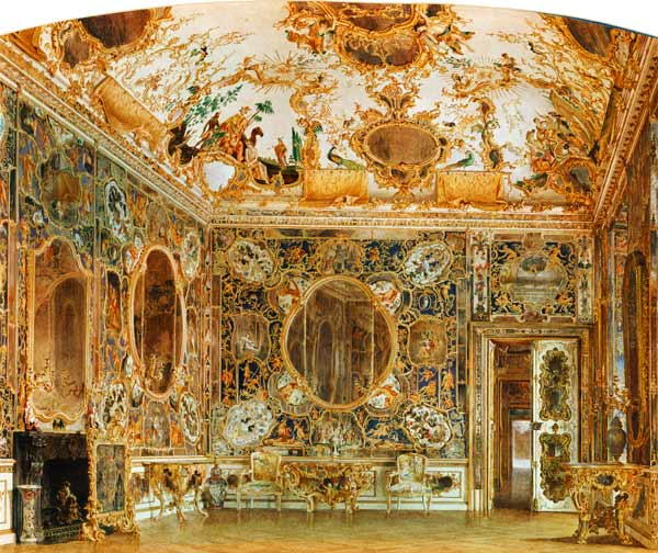 Hall of mirrors in the Würzburger residence. from Georg Dehn