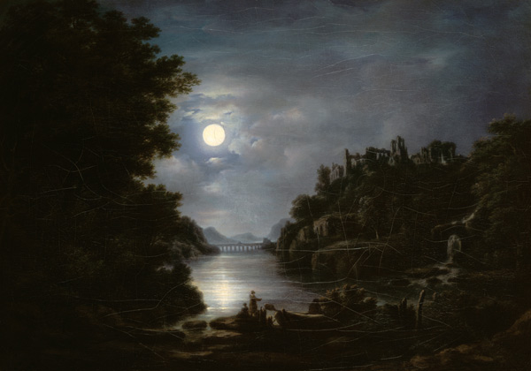 Moonlight landscape from Georg Primavesi
