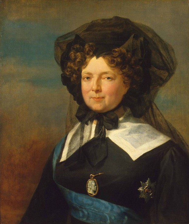 Portrait of Empress Maria Feodorovna (Sophie Dorothea of Württemberg) (1759-1828) from George Dawe