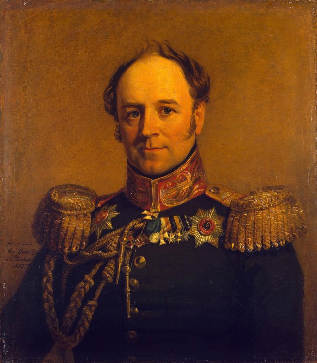 Portrait of Count Alexander von Benckendorff (1783-1844) from George Dawe