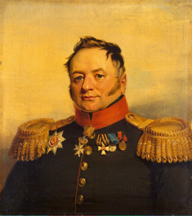 Portrait of Pavel Alexeyevich Tuchkov (1776-1858) from George Dawe