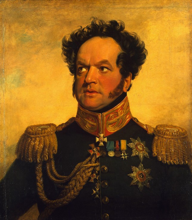Portrait of Pavel V. Golenishchev-Kutuzov (1772-1843) from George Dawe