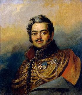 Portrait of Denis Davydov (1784-1839), soldier and poet