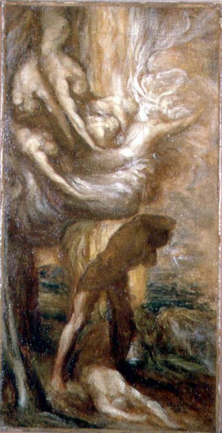 The Curse of Cain from George Frederick Watts