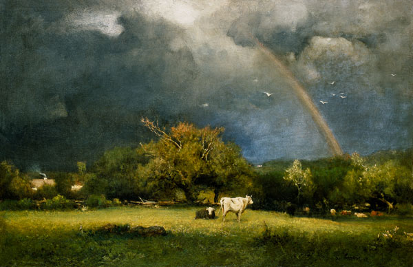 After the thunderstorm from George Inness