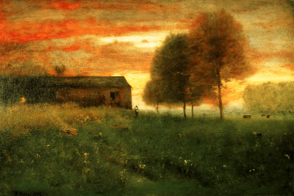 Sunset, Montclair from George Inness