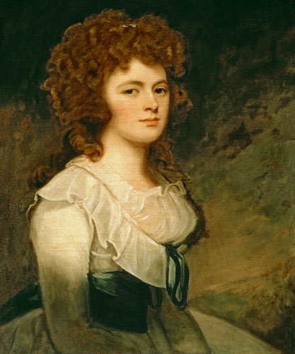 Portrait of Catherine Chichester from George Romney