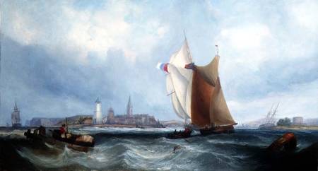 Shipping off the French Coast from George the Elder Chambers