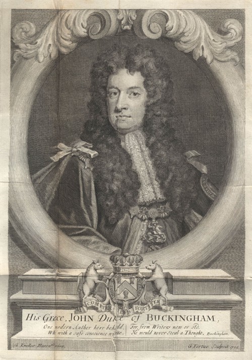 John Sheffield, 1st Duke of Buckingham and Normanby (1648-1721) from George Vertue