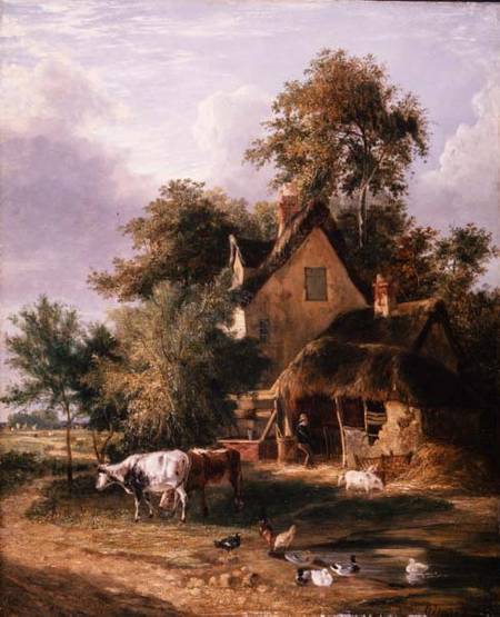Farmyard Scene from George Vincent