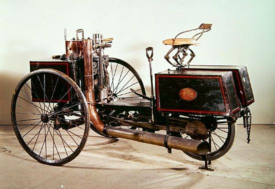 Dion-Bouton steam tricycle from Georges Bouton