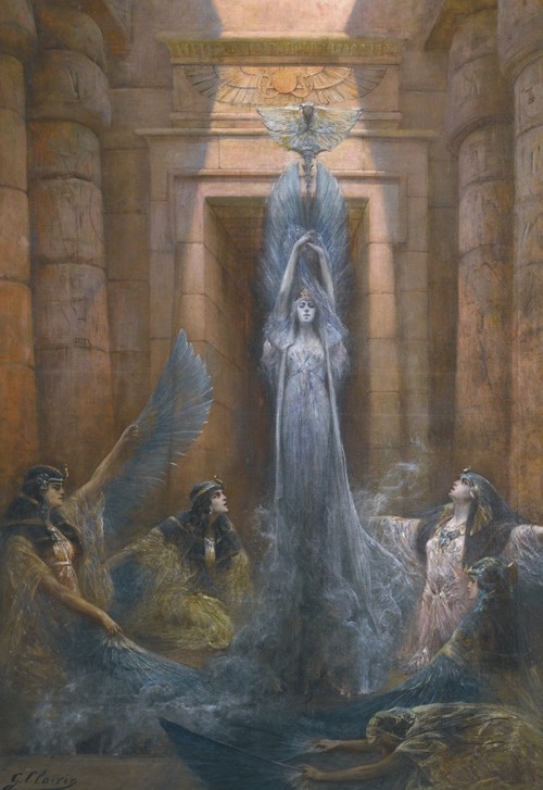 The Godess Neith from Georges Clairin