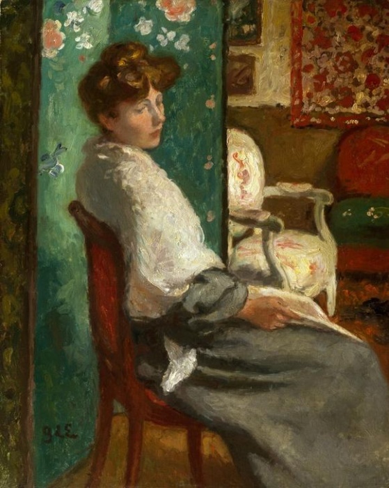 Femme assise from Georges de Espagnat