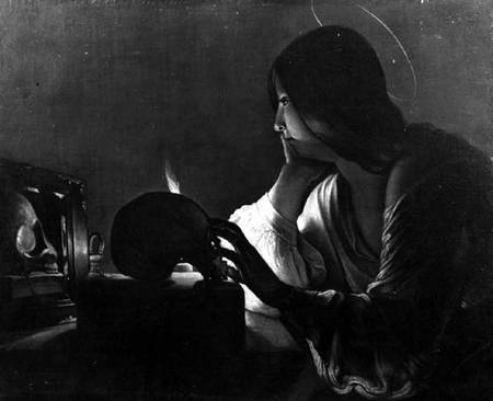 The Magdalene with the Mirror from Georges de La Tour