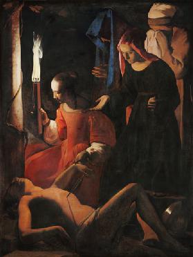 St. Sebastian Tended by St. Irene