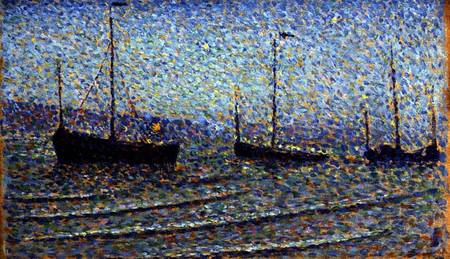 Fishing Boats from Georges Lemmen