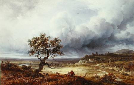 Countryside under a Stormy Sky from Georges Michel
