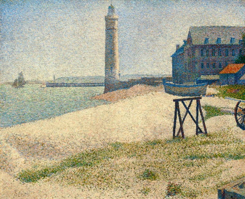 Lighthouse of Honfleur from Georges Seurat