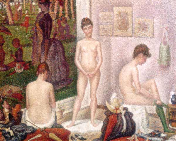 The models from Georges Seurat