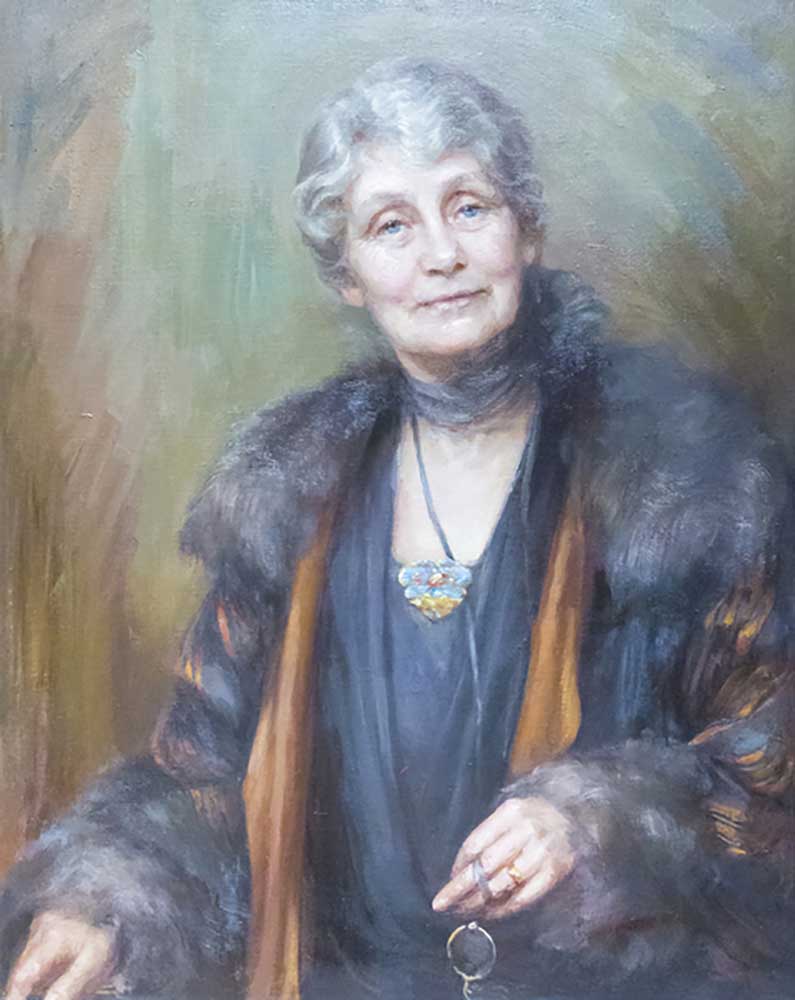 Emmeline Pankhurst, 1927 from Georgina A. Brackenbury