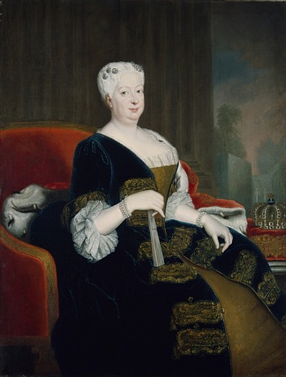Queen Sophia Dorothea of Hanover from Georg Wenceslaus von Knobelsdorff