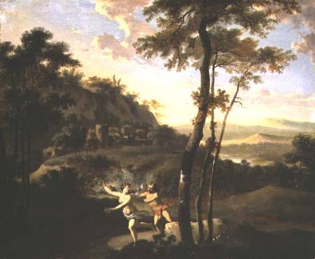 Apollo and Daphne from Gerard Hoet